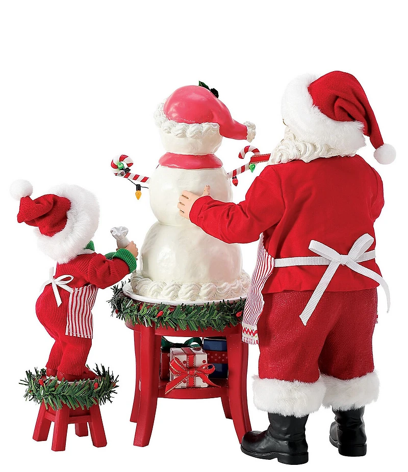 Department 56 Possible Dreams Santa Bake Off Figurine, Set of 3