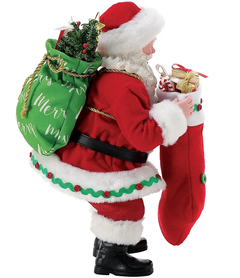 Department 56 Possible Dreams Santa The Big Stocking Figurine