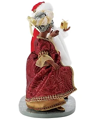 Department 56 Possible Dreams Sports & Leisure African American Santa and Mrs. Claus Dressed for the Christmas Ball Figurine