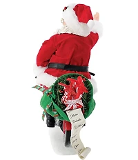 Department 56 Possible Dreams Sports & Leisure Collection Santa Biking Enjoying the Ride Figurine