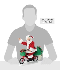 Department 56 Possible Dreams Sports & Leisure Collection Santa Biking Enjoying the Ride Figurine
