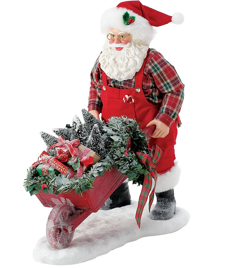 Department 56 Possible Dreams Sports & Leisure Collection Santa Holiday Greenery Figurine
