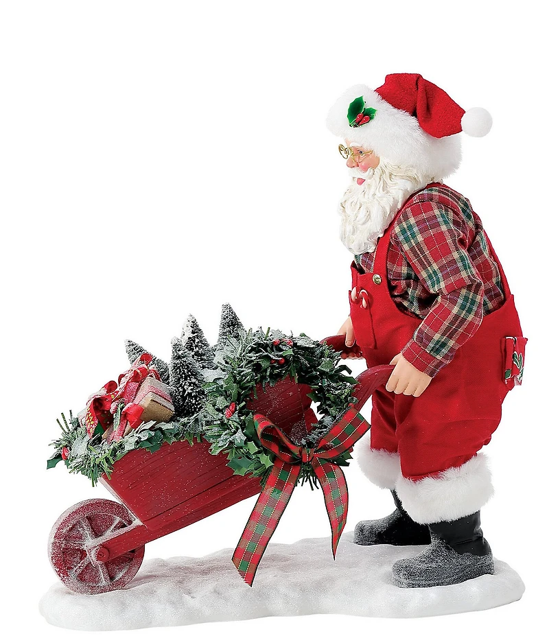 Department 56 Possible Dreams Sports & Leisure Collection Santa Holiday Greenery Figurine