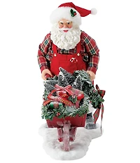 Department 56 Possible Dreams Sports & Leisure Collection Santa Holiday Greenery Figurine