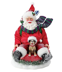 Department 56 Possible Dreams Sports & Leisure Collection Santa Snow Much Fun Figurine