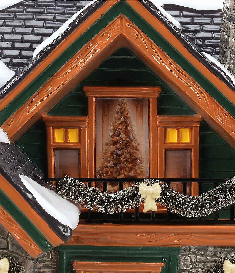 Department 56 Snow Village Christmas Lodge Collectible Figurine