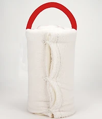 Department 56 Snowpinions Merry Grinchmas Holiday Fleece Throw