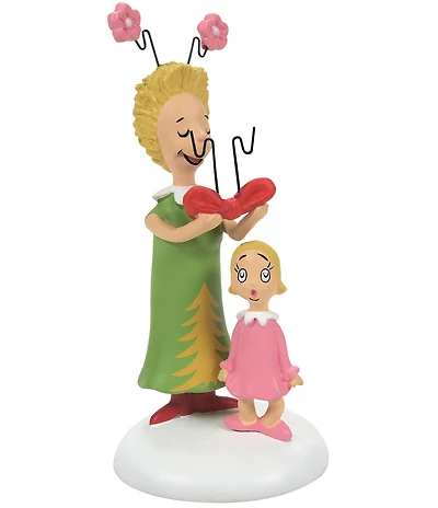 Department 56 The Grinch Village Cindy Lou Who's Surprise Figurine