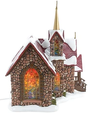 Department 56 Village 50th Anniversary Limited Edition Collection Chapel Of Abundant Grace Church Collectible Figurine