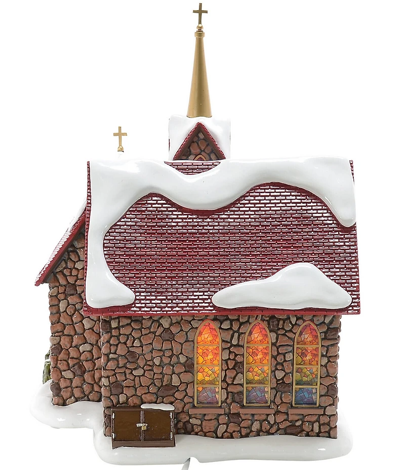 Department 56 Village 50th Anniversary Limited Edition Collection Chapel Of Abundant Grace Church Collectible Figurine