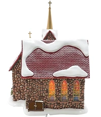 Department 56 Village 50th Anniversary Limited Edition Collection Chapel Of Abundant Grace Church Collectible Figurine