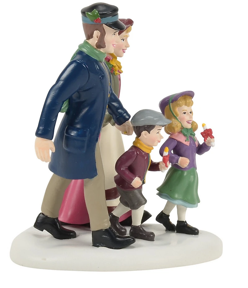 Department 56 Village 50th Anniversary Limited Edition Collection Christingle Procession Figurine