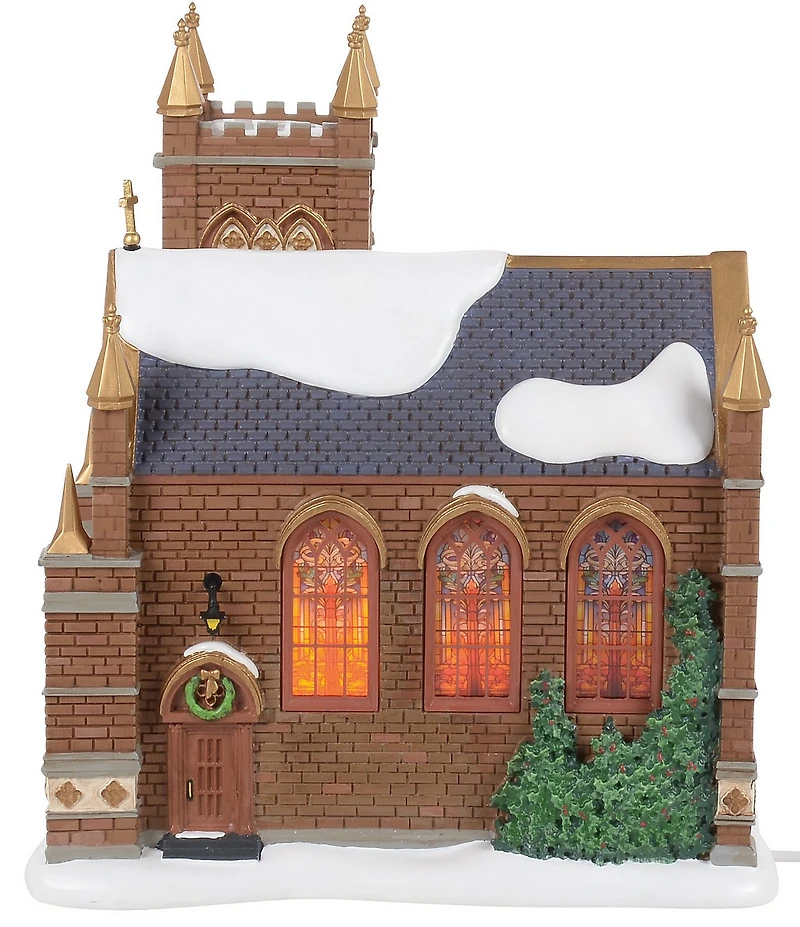 Department 56 Village 50th Anniversary Limited Edition Collection Fraternal Charity Church Collectible Figurine