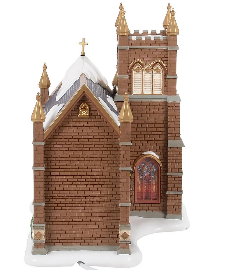 Department 56 Village 50th Anniversary Limited Edition Collection Fraternal Charity Church Collectible Figurine