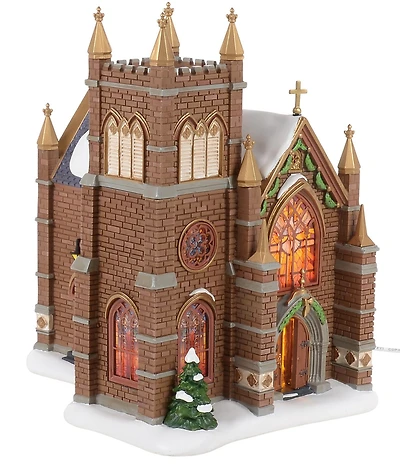 Department 56 Village 50th Anniversary Limited Edition Collection Fraternal Charity Church Collectible Figurine