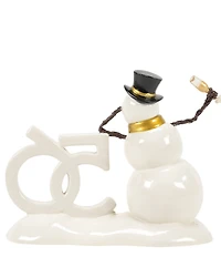 Department 56 Village 50th Anniversary Limited Edition Collection Lucky The Snowman 2026 Dated Figurine