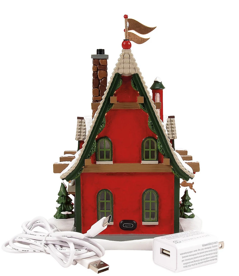 Department 56 Village 50th Anniversary Limited Edition Collection Reindeer Acres Stable Collectible Figurine