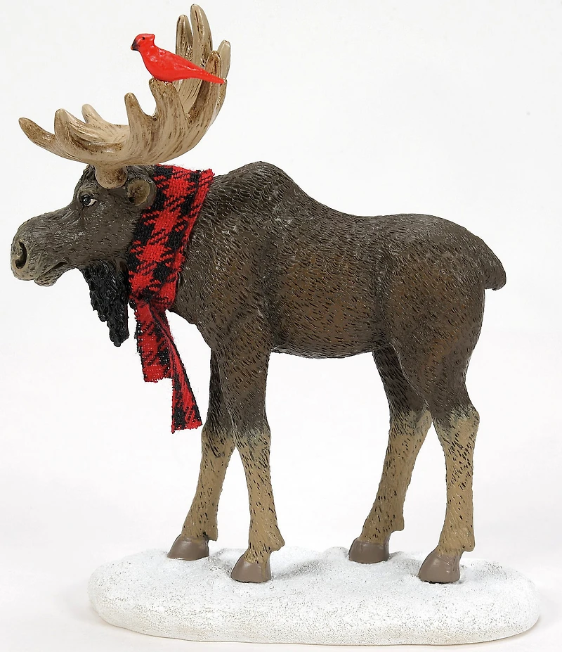 Department 56 Village Accessories Merry ChristMOOSE Figurine