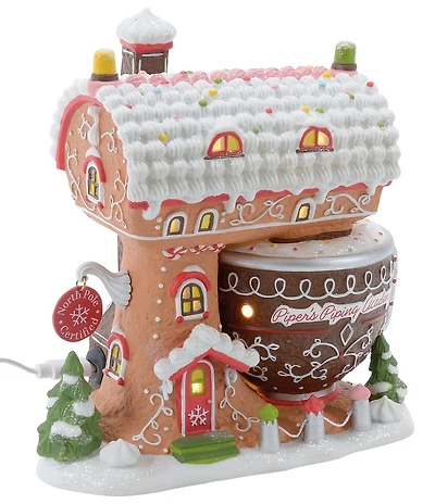Department 56 Village North Pole Series Piper's Piping Academy Collectible Figurine