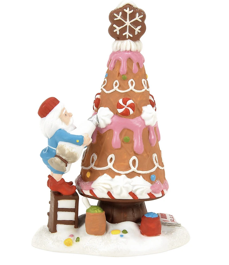 Department 56 Village North Pole Series Piping The Tree Figurine