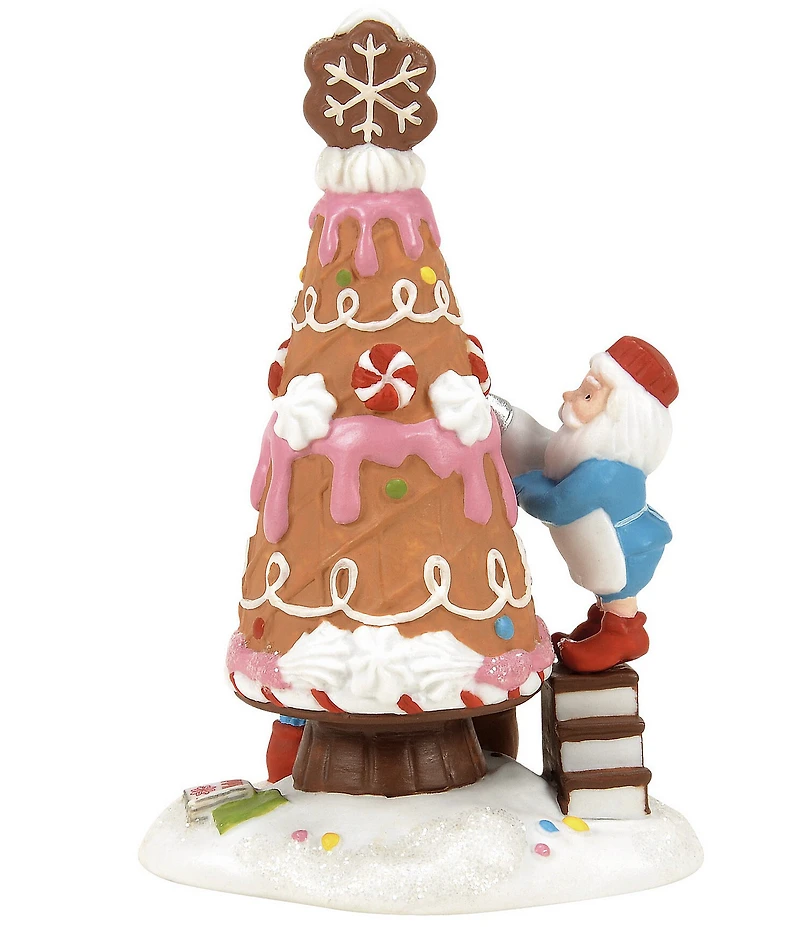 Department 56 Village North Pole Series Piping The Tree Figurine