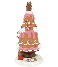 Department 56 Village North Pole Series Piping The Tree Figurine