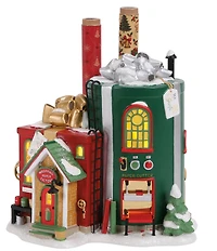 Department 56 Village North Pole Series Wrapping Paper Factory Collectible Figurine