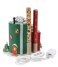 Department 56 Village North Pole Series Wrapping Paper Factory Collectible Figurine