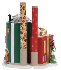 Department 56 Village North Pole Series Wrapping Paper Factory Collectible Figurine