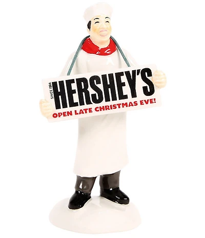 Department 56 Village Santa Prefers Hershey's Figurine