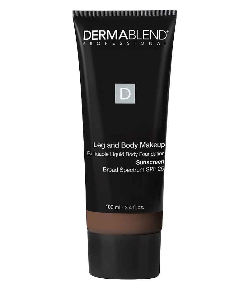 Dermablend Leg & Body Makeup Buildable Liquid Body Foundation SPF 25