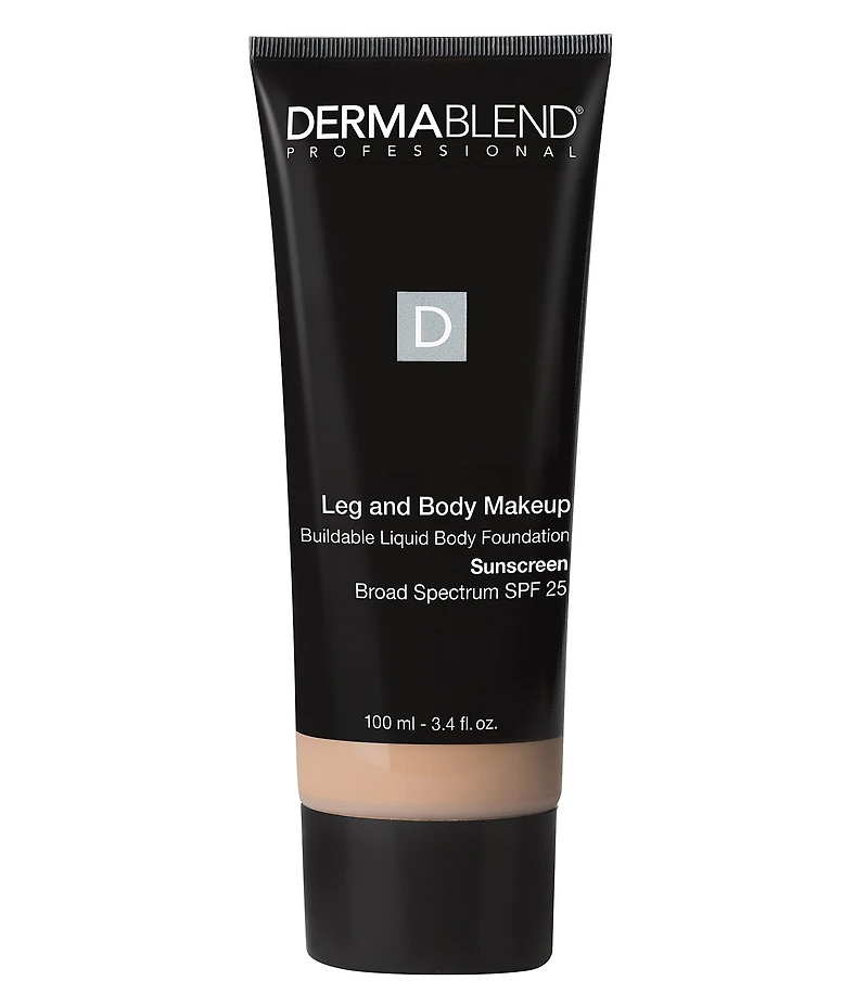 Dermablend Leg & Body Makeup Buildable Liquid Body Foundation SPF 25