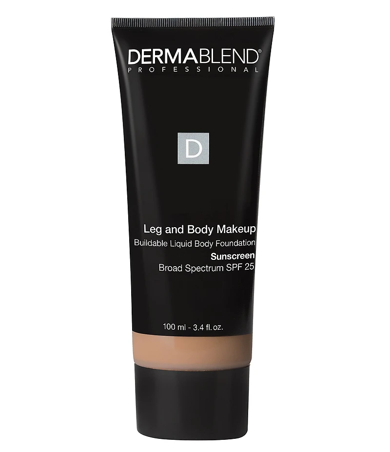Dermablend Leg & Body Makeup Buildable Liquid Body Foundation SPF 25