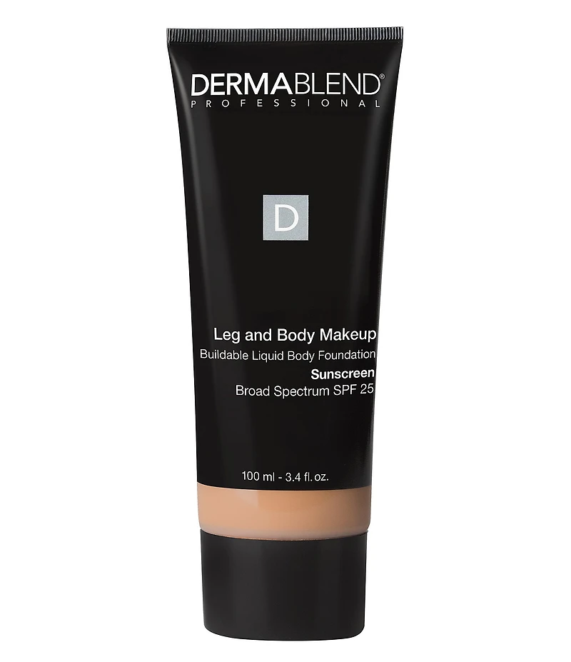 Dermablend Leg & Body Makeup Buildable Liquid Body Foundation SPF 25