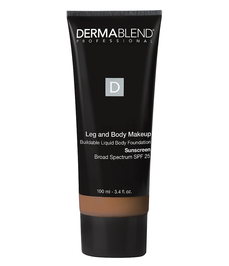 Dermablend Leg & Body Makeup Buildable Liquid Body Foundation SPF 25