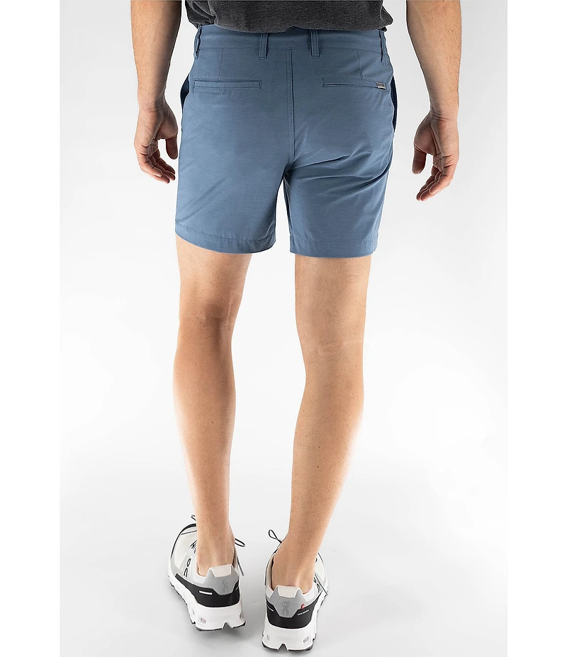 Devil-Dog Dungarees 6#double; Inseam Hybrid Shorts