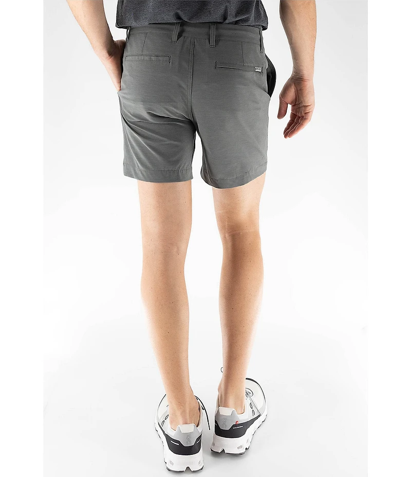 Devil-Dog Dungarees 6#double; Inseam Hybrid Shorts