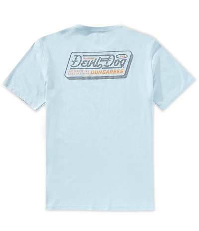 Devil-Dog Dungarees Americana Plate Graphic T-Shirt