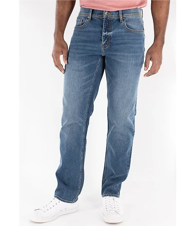 Devil-Dog Dungarees Ash Wash Performance Slim-Straight Fit Denim Jeans