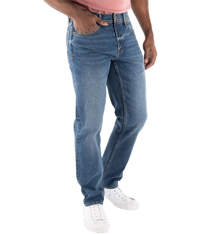 Devil-Dog Dungarees Ash Wash Performance Slim-Straight Fit Denim Jeans