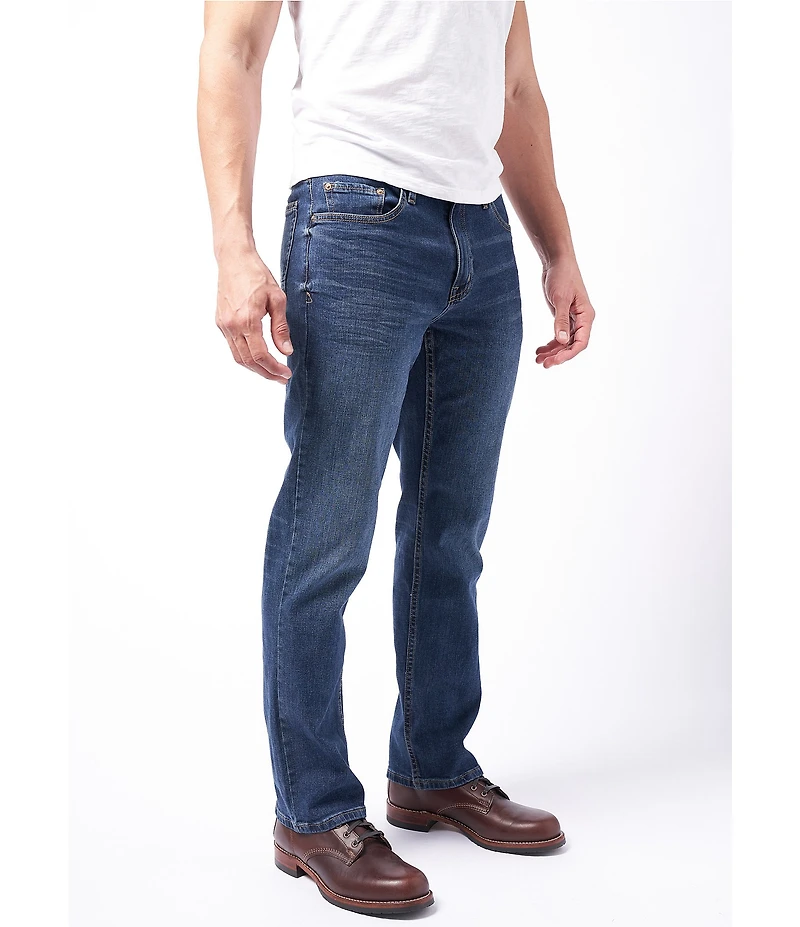 Devil-Dog Dungarees Clayton Wash Performance Bootcut Denim Jeans