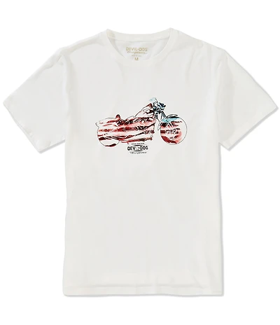 Devil-Dog Dungarees Easy Rider Short Sleeve Graphic T-Shirt