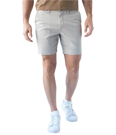 Devil-Dog Dungarees Performance Stretch 7#double; Inseam Chino Shorts