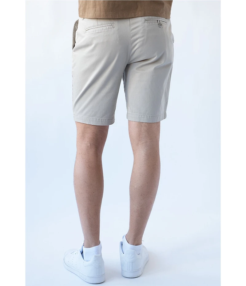 Devil-Dog Dungarees Men's 9#double; Inseam Performance Stretch Chino Short