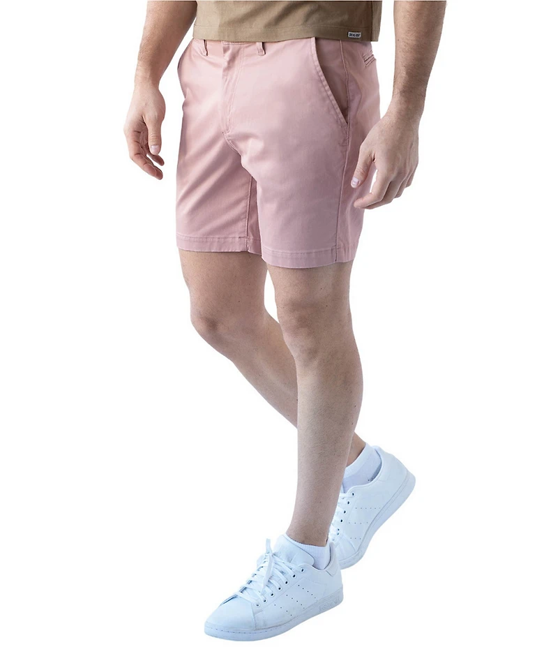 Devil-Dog Dungarees Performance Stretch 7#double; Inseam Chino Short