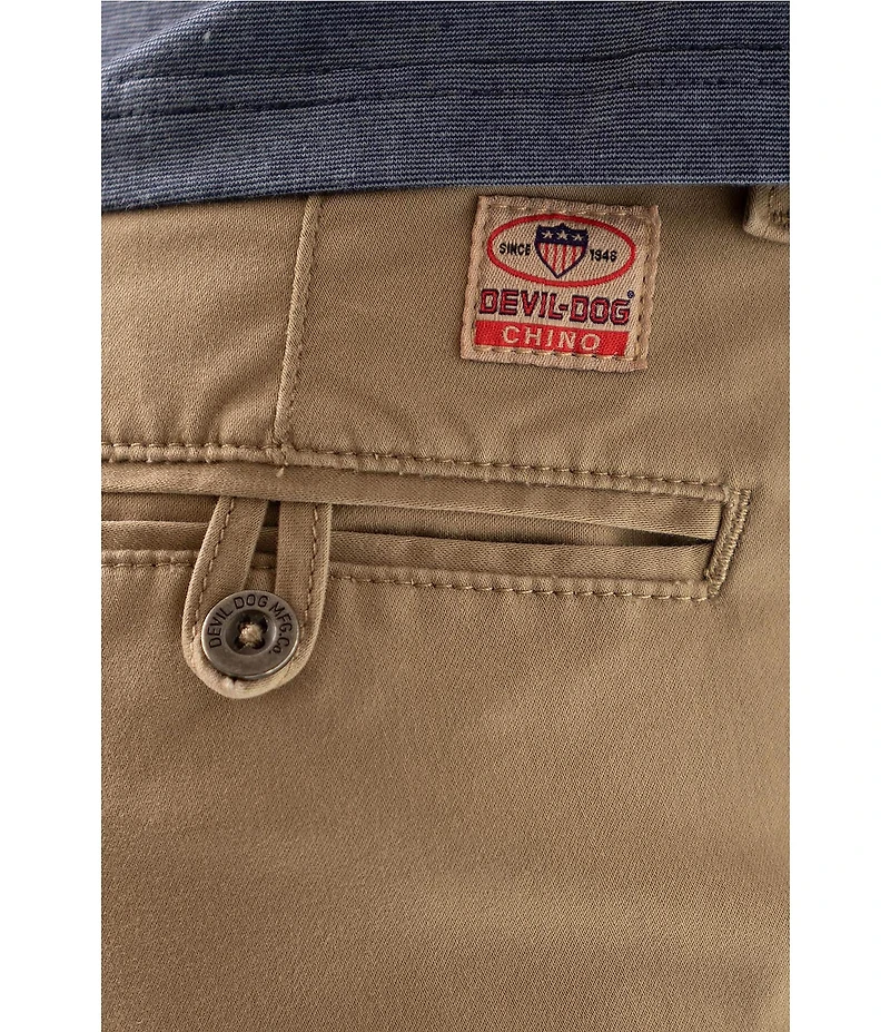 Devil-Dog Dungarees Performance Stretch Straight Fit Chino Pants