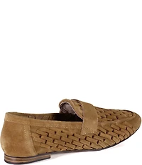 Diba True Age Less Woven Suede Loafers