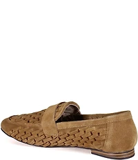Diba True Age Less Woven Suede Loafers
