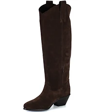 Diba True Ame Thyst Suede Tall Western Boots