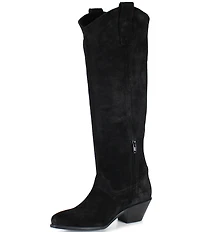 Diba True Ame Thyst Suede Tall Western Boots